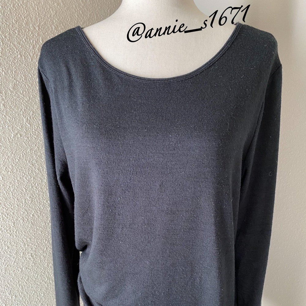 Black Tunic with cross back design